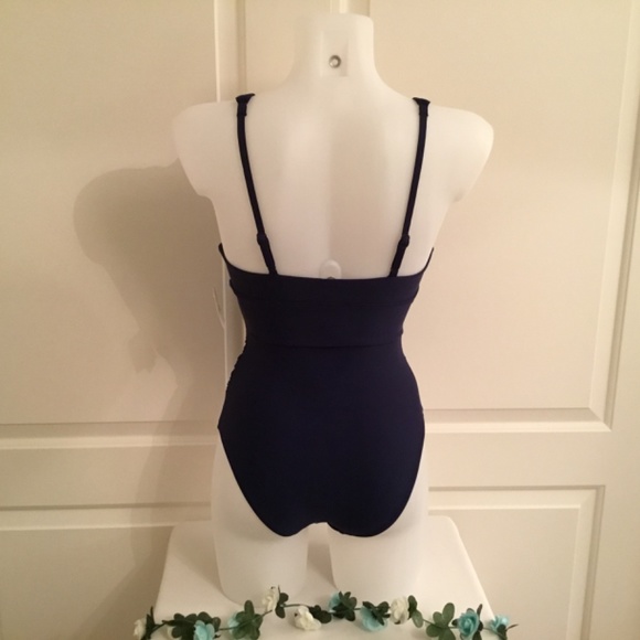 Women's Plunge Tummy Control Shaping Swimsuit - Picture 3 of 6